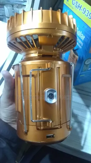 Rechargeable Solar Lamp Without Fan
