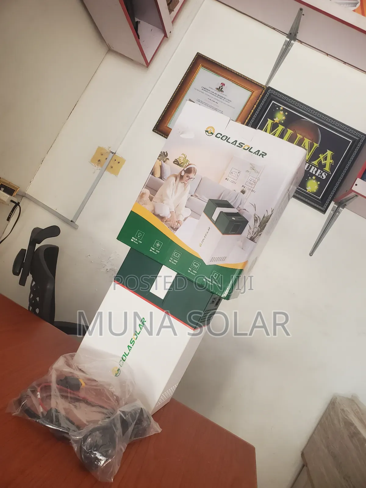 200w 1kwh With 200w Panel Solar Power Generator