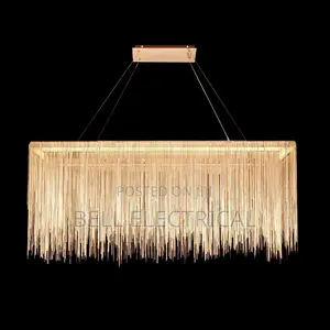 Creative Style Long Tassel Hanging Chain Chandelier