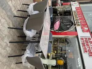 Marble Dinning Table by 6 Chairs
