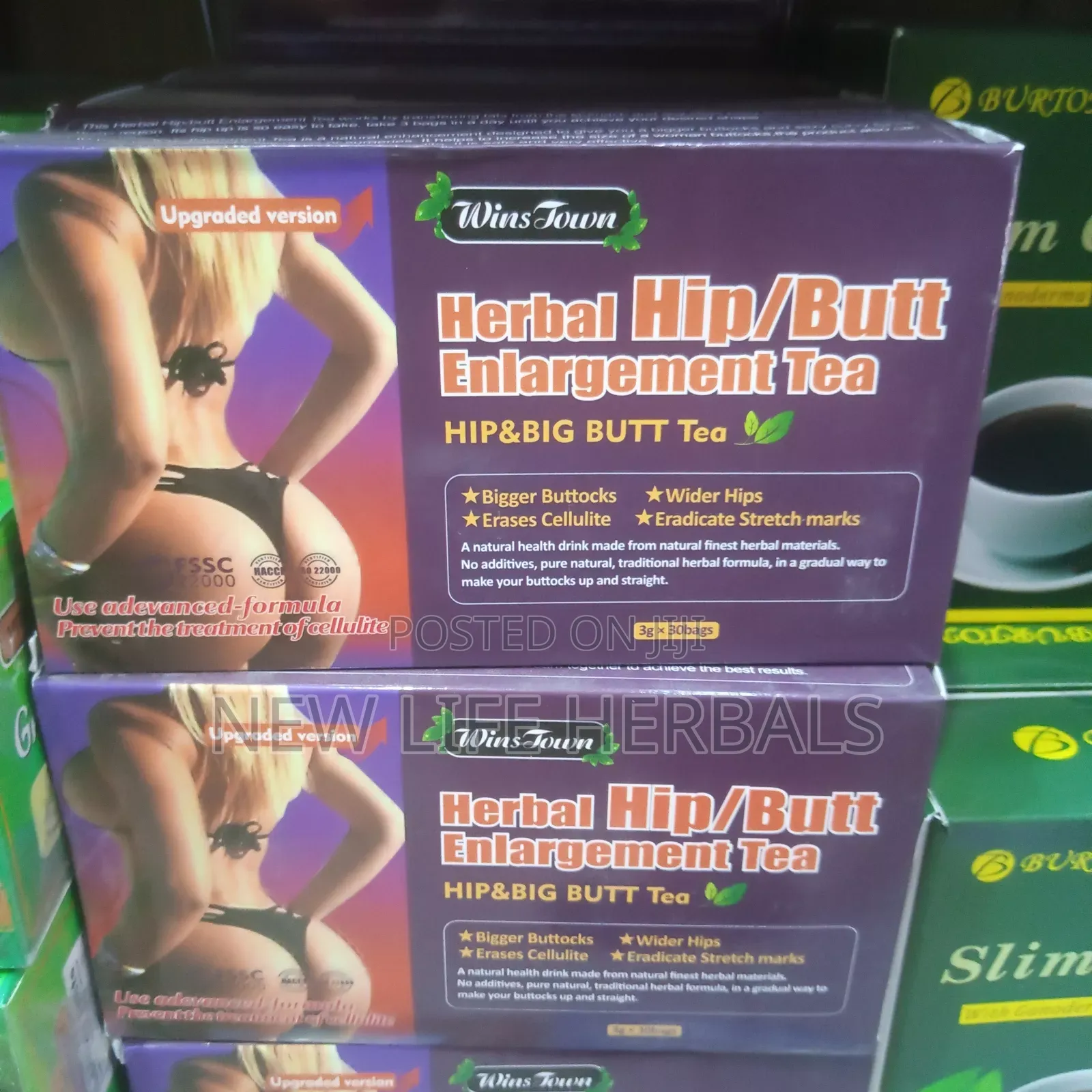 Hip and Big Butt Tea Is Blended