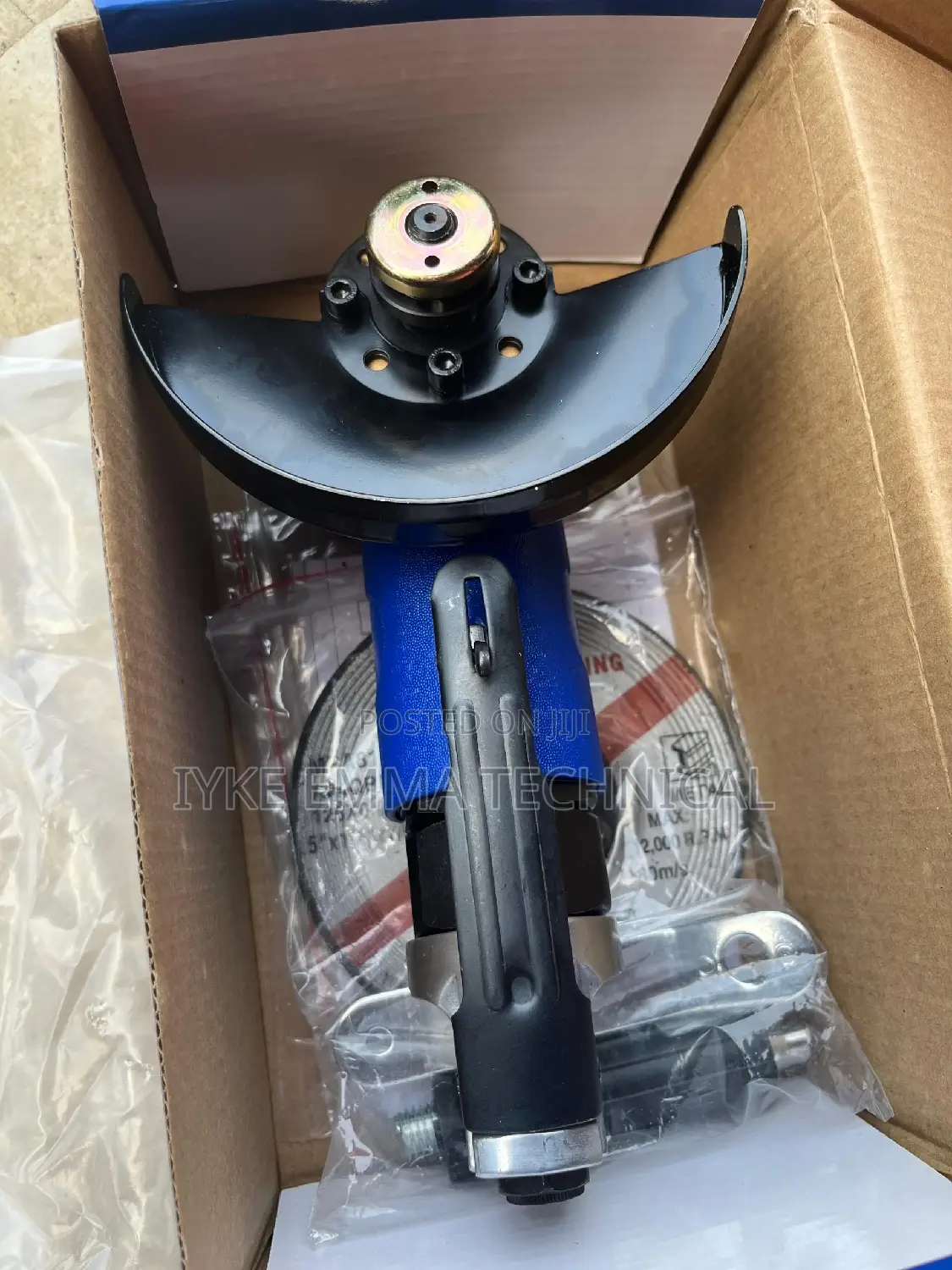 5" Pneumatic Angle Grinder