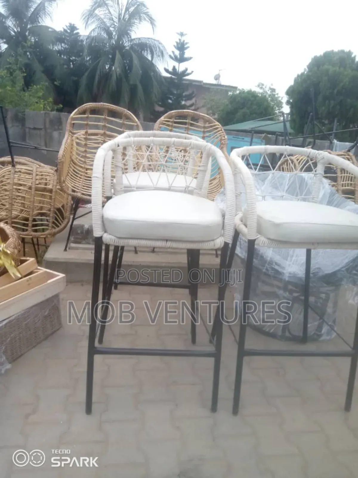 Bar Stood Rattan