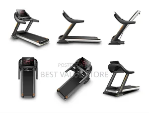 Photo - Heavy Duty 6hp Treadmill With Touchscreen and Foldable