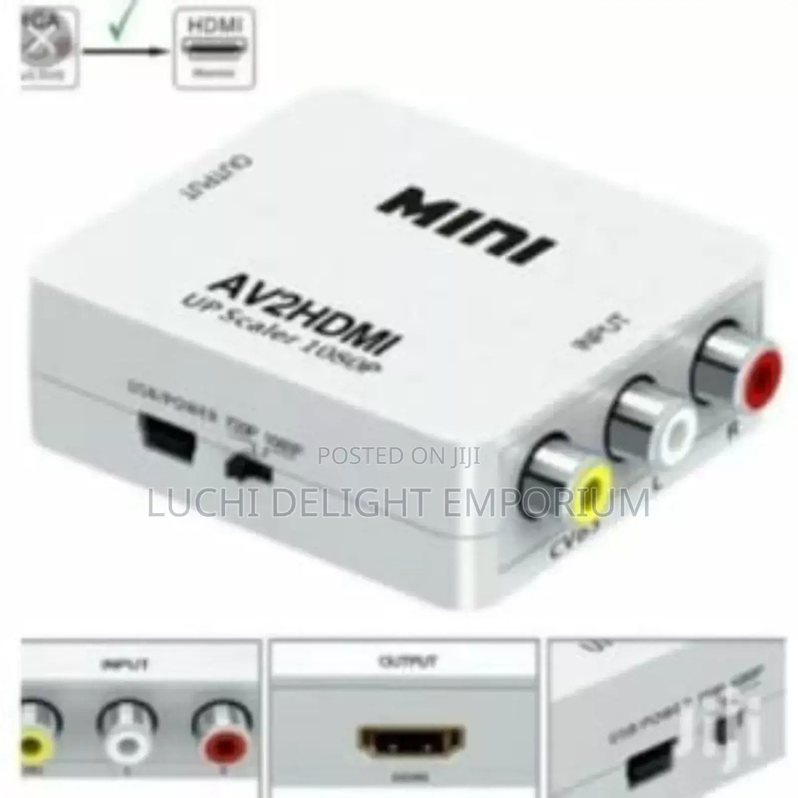 Av to Hdmi Converter