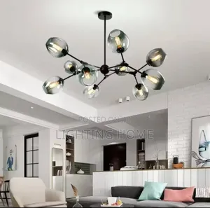 Nodic Chandelier Light By 10 Glass