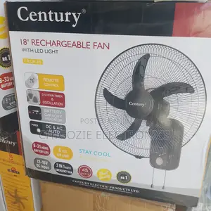 Century Wall Rechargeable Fan