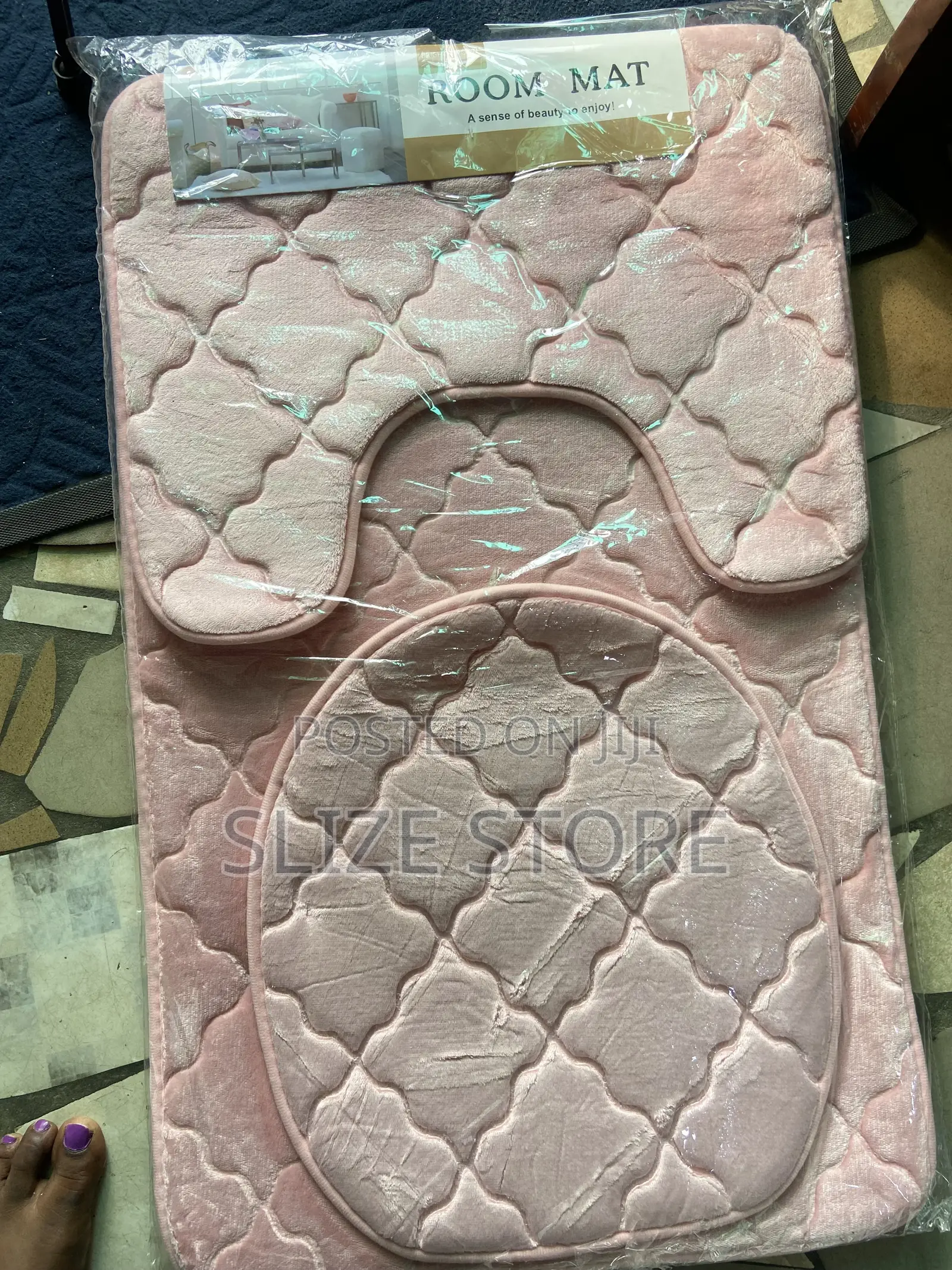 3 in 1 Bathroom Rug