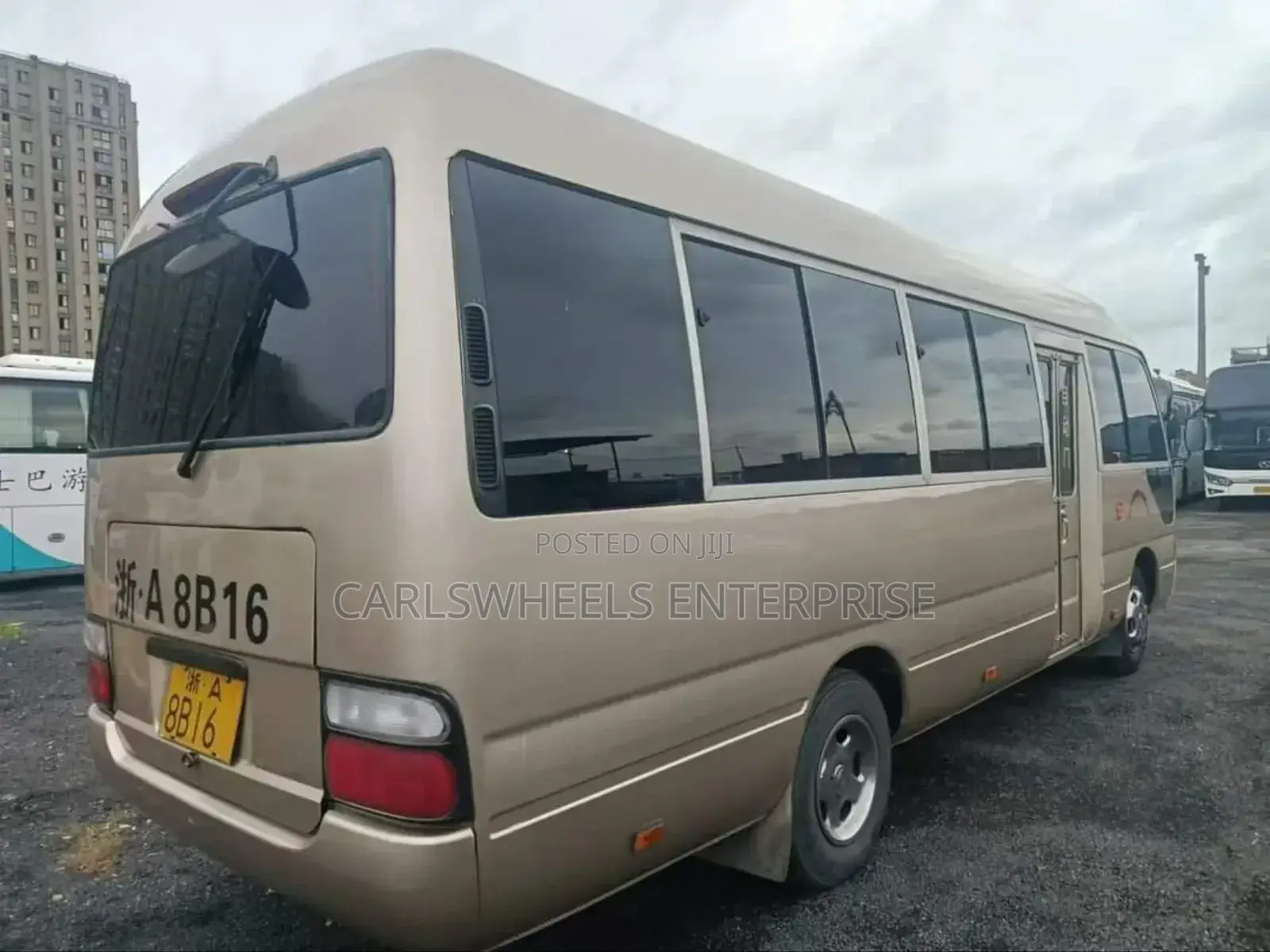 Toyota Coaster 2016 Brown