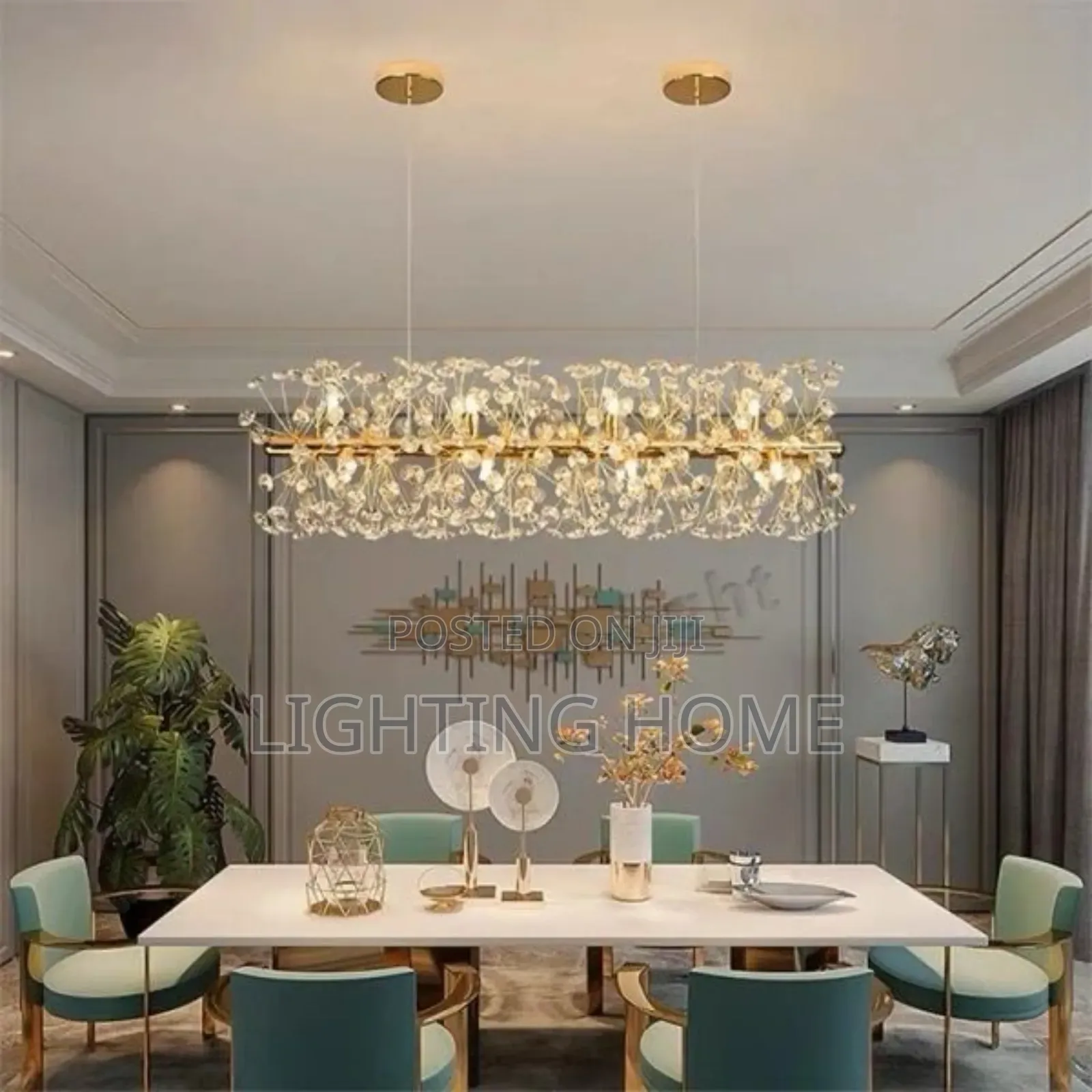 Nodic Crystal Chandelier