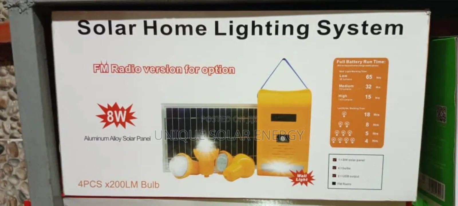 Solar Home Lighting System