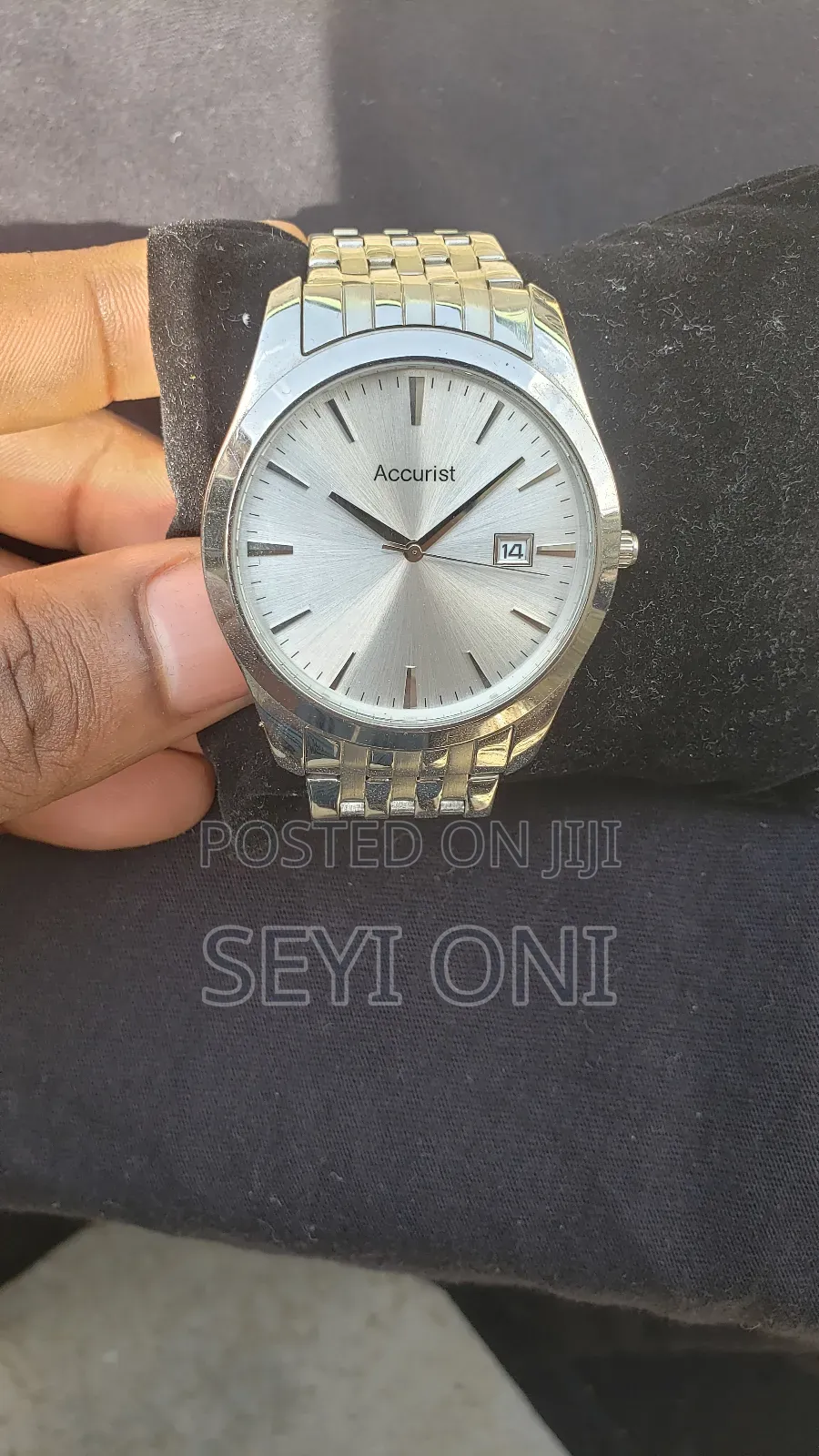 Accurist Silver Watch