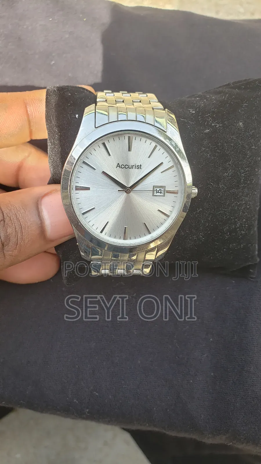 Accurist Silver Watch