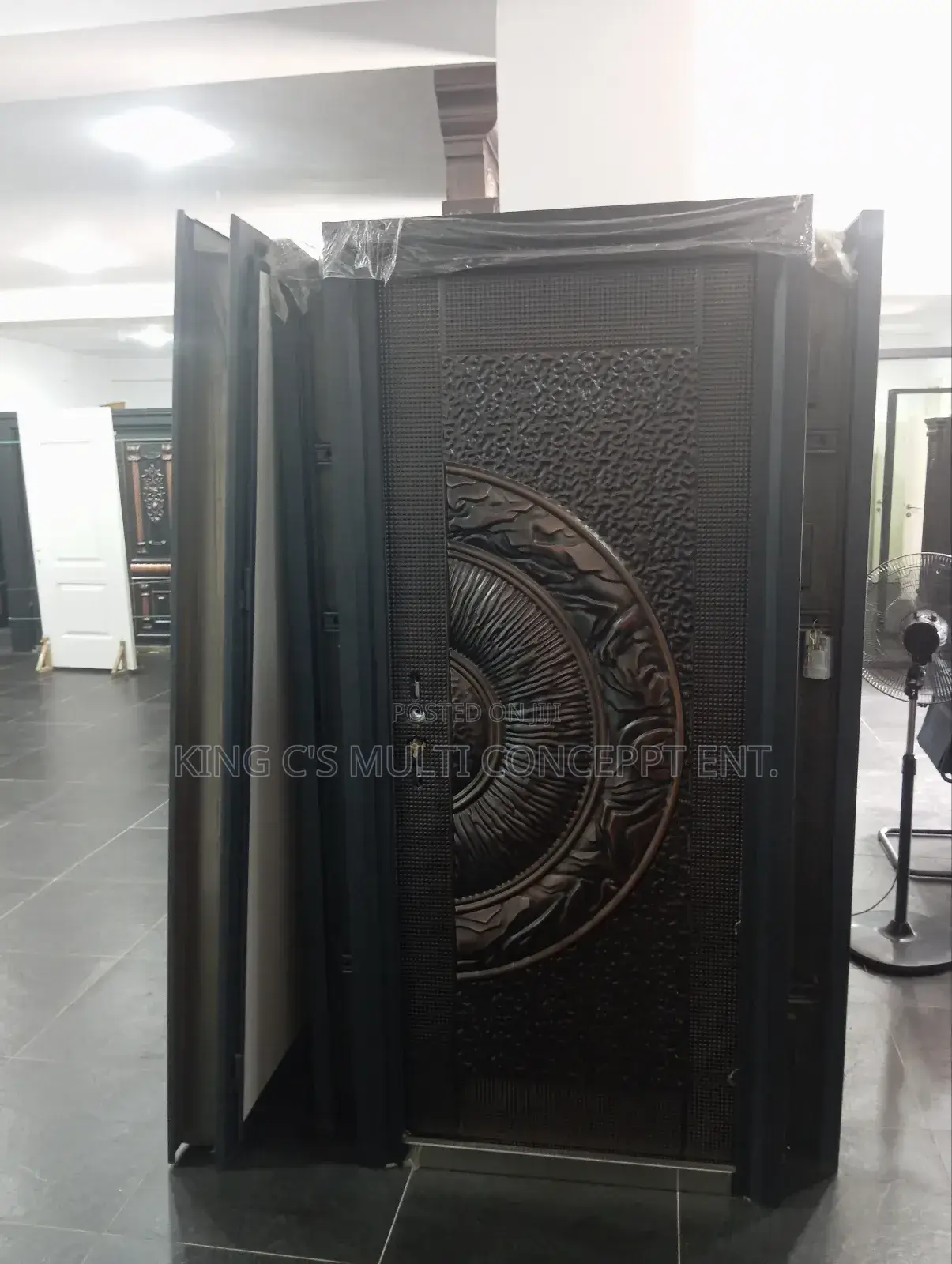 3/7 Copper Cast Security Door