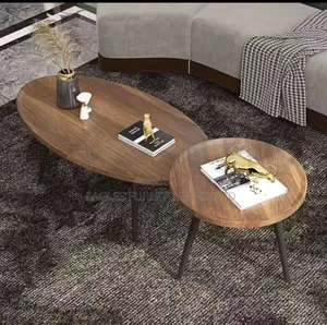2 in 1 Unique Wooden Center Table