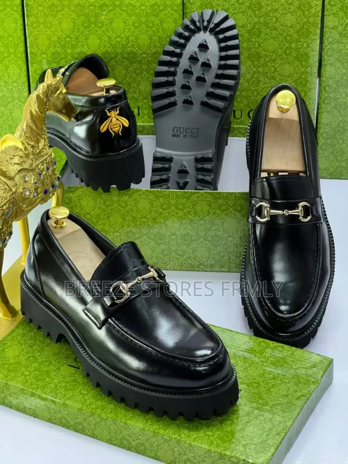 Gucci Corporate Leather Shoe