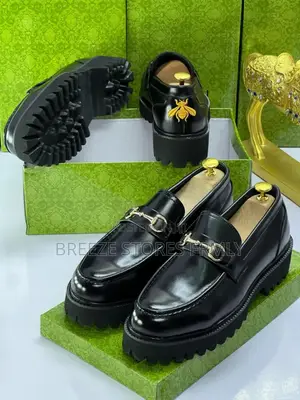 Gucci Corporate Leather Shoe