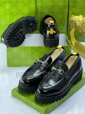 Gucci Corporate Leather Shoe
