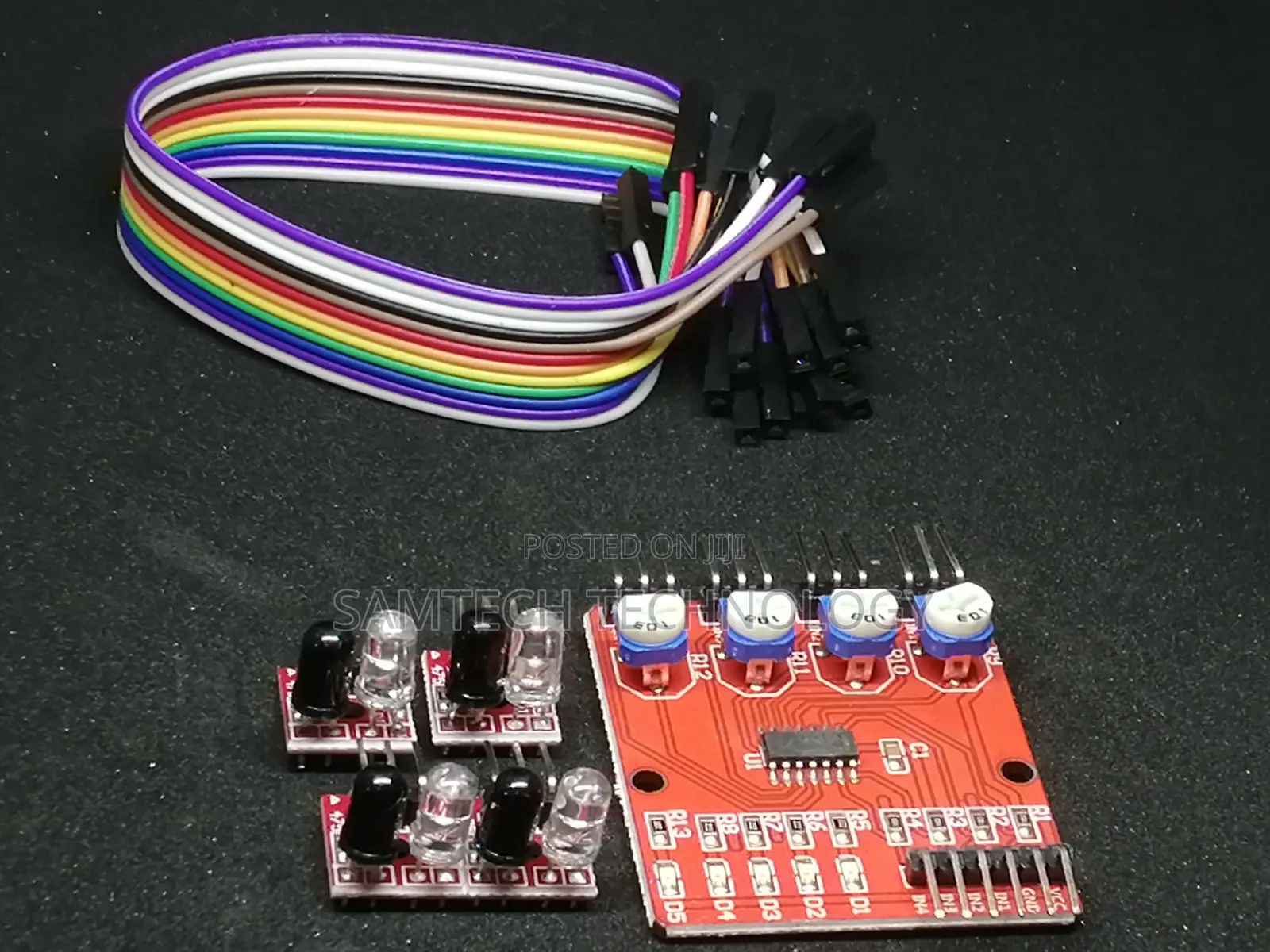 4 Channel Infared Line Tracking Sensor