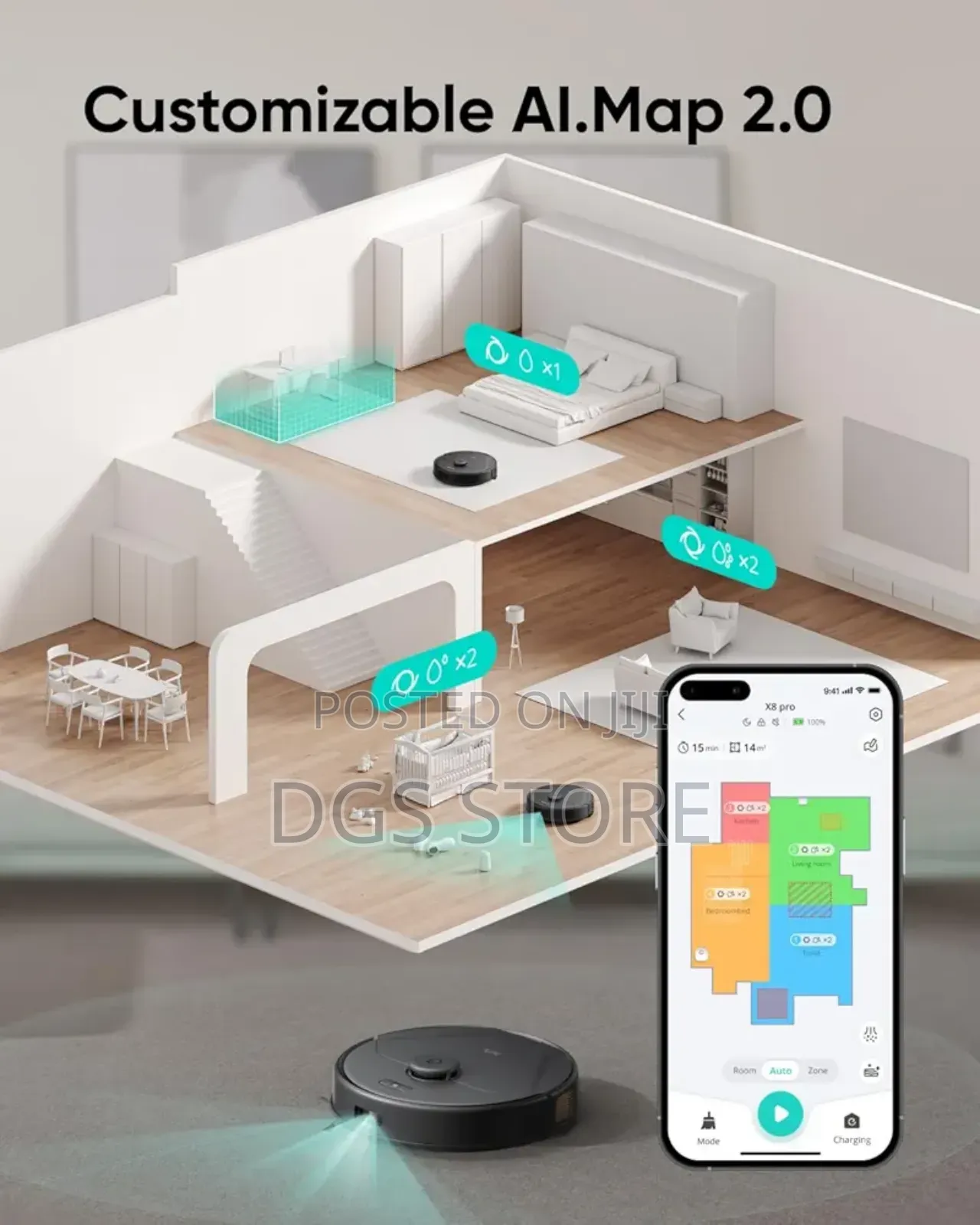 Anker Eufy X8 Pro Robotic Vacuum Cleaner