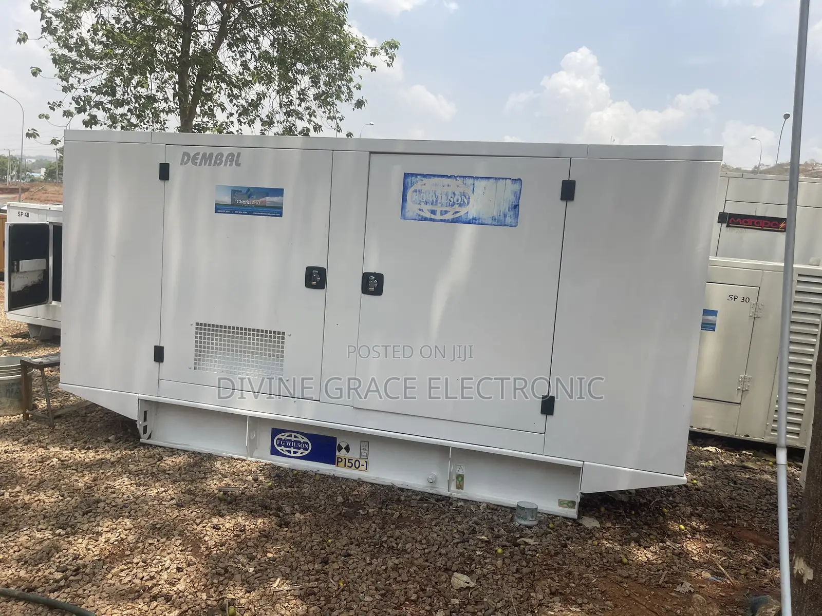 150kva Sounproof Fg Wilson Used Generator Rr