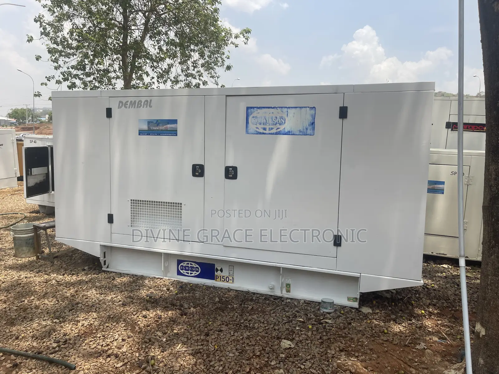 150kva Sounproof Fg Wilson Used Generator Rr