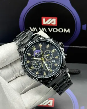 Original Va Va Voom Black Stainless Steel Watch in Store