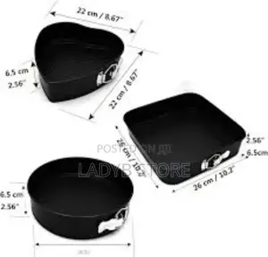 3set Cake Pan / Cake Baking Pan