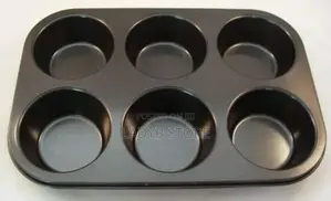 6 Holes Cup Cake Pan / Baking Pan
