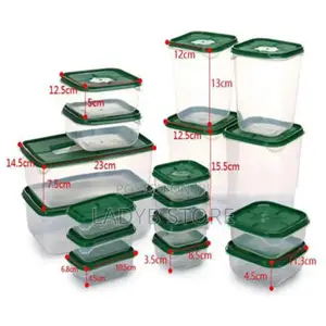 17pcs Storage Containers / Refrigerator Containers