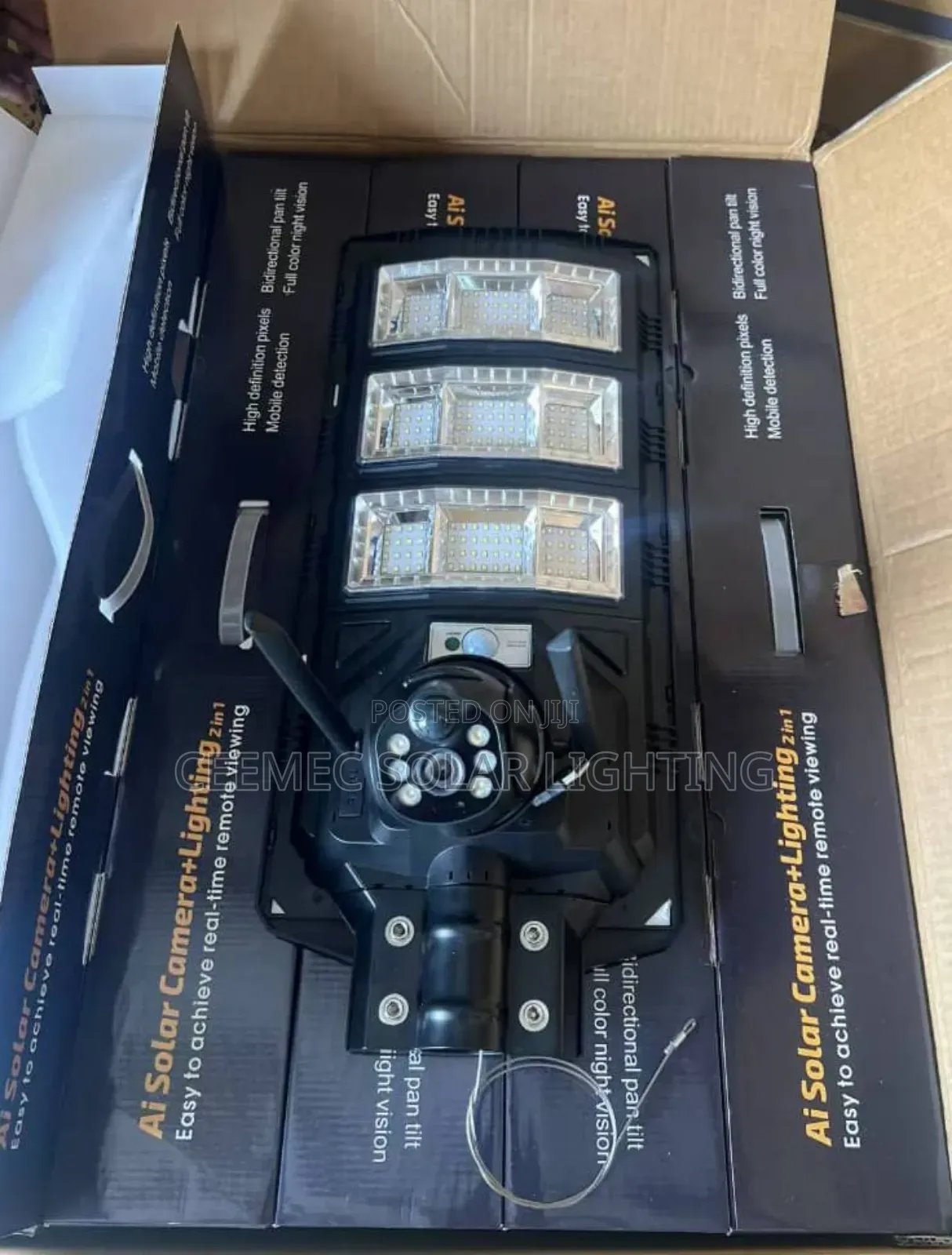 High Capacity Solar Camera Single Eye