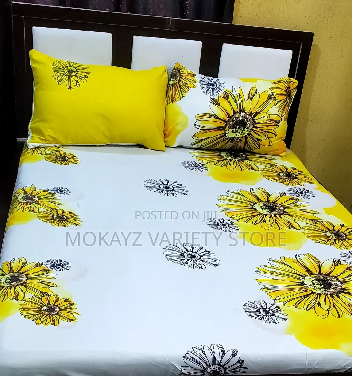 3d Popping Flowery Quality Bedsheet