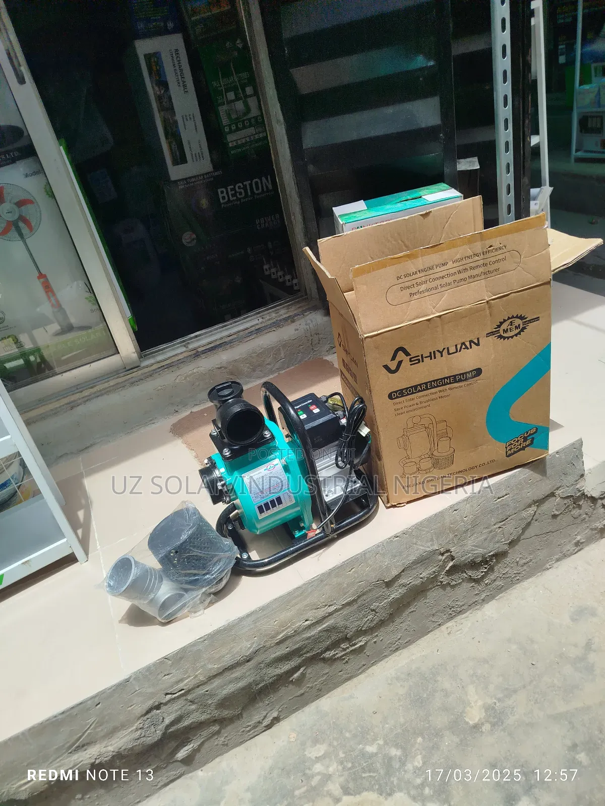 2hp Surface Ae Mem Solar Pump