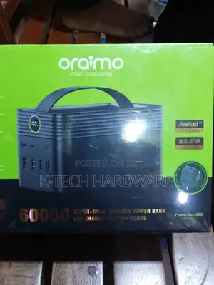 Oraimo Powerbox 600 60000mah 22.5w Power Bank