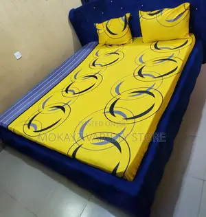 Quality Rings Yellow Bedsheet (6by6)