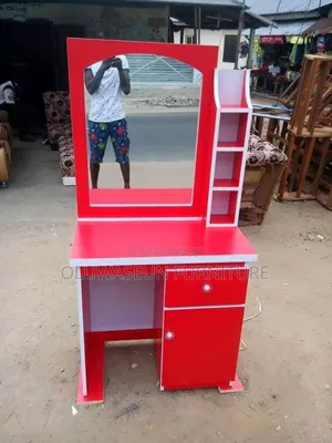 Dressing Mirror With Drawers