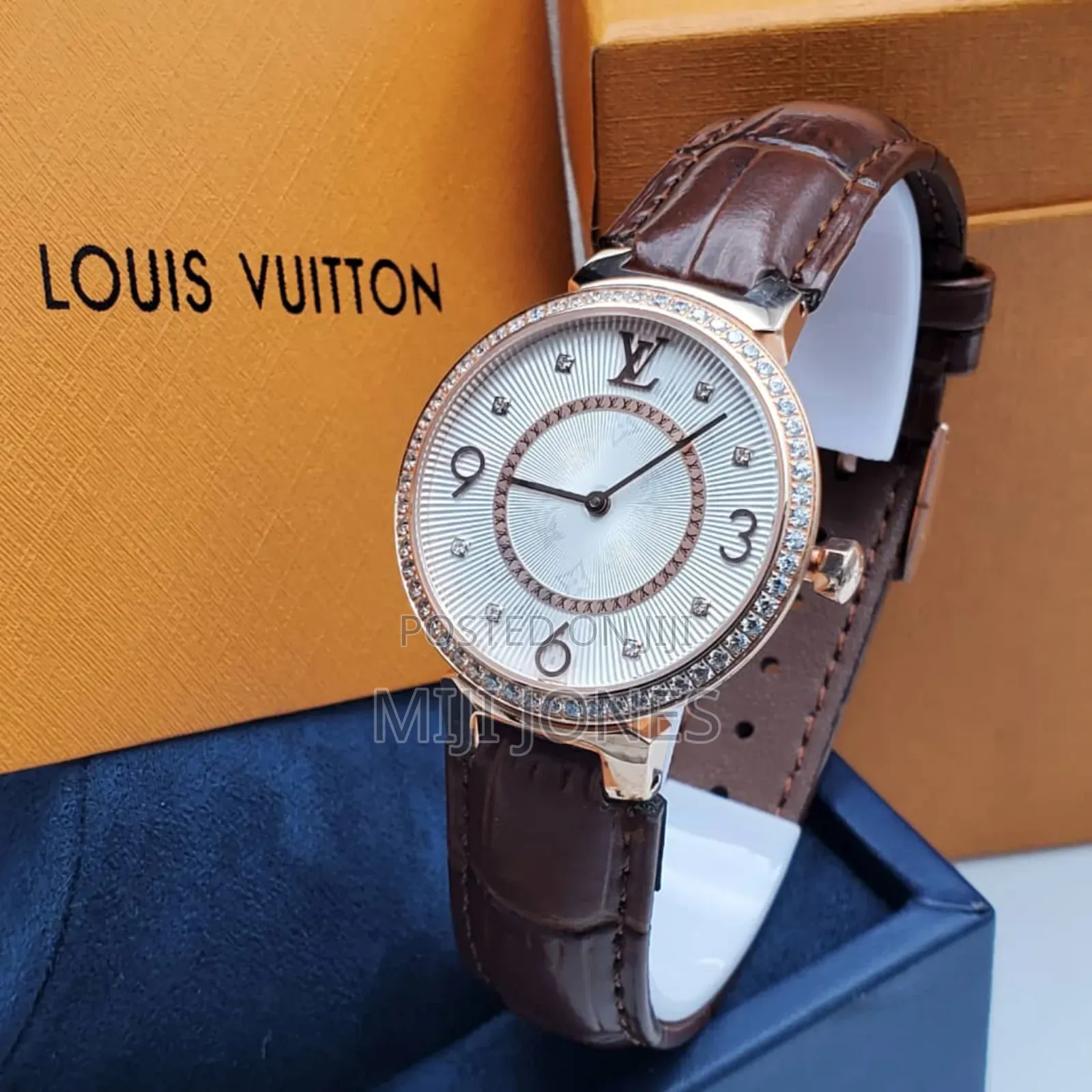 Lv Female Leather Watches