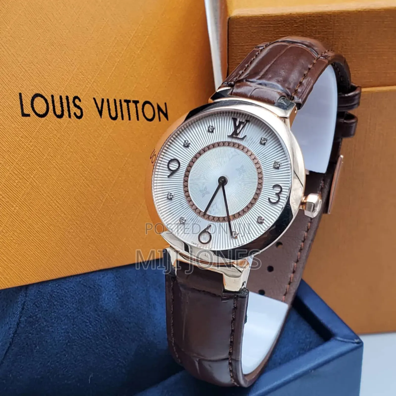 Lv Female Leather Watches