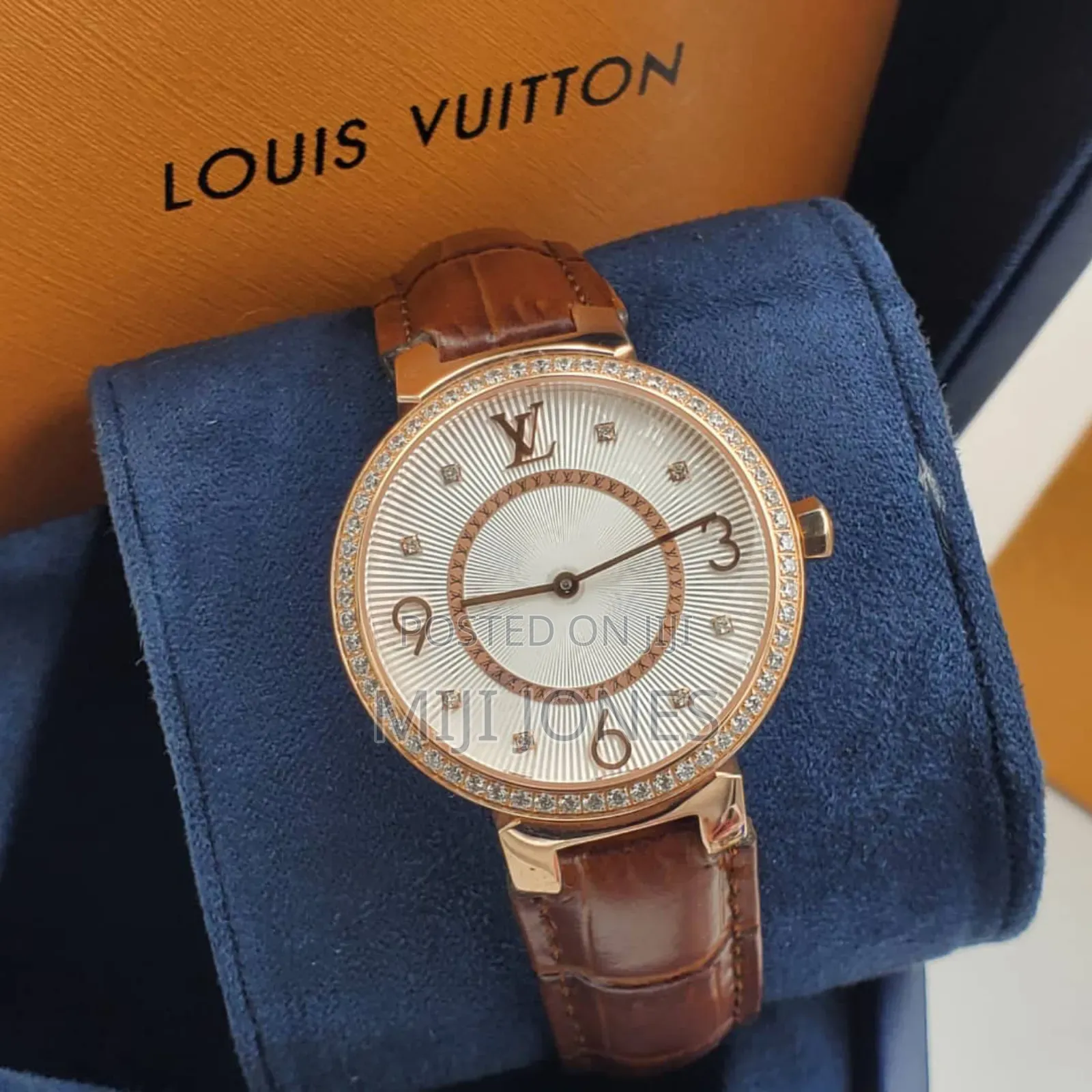 Lv Female Leather Watches