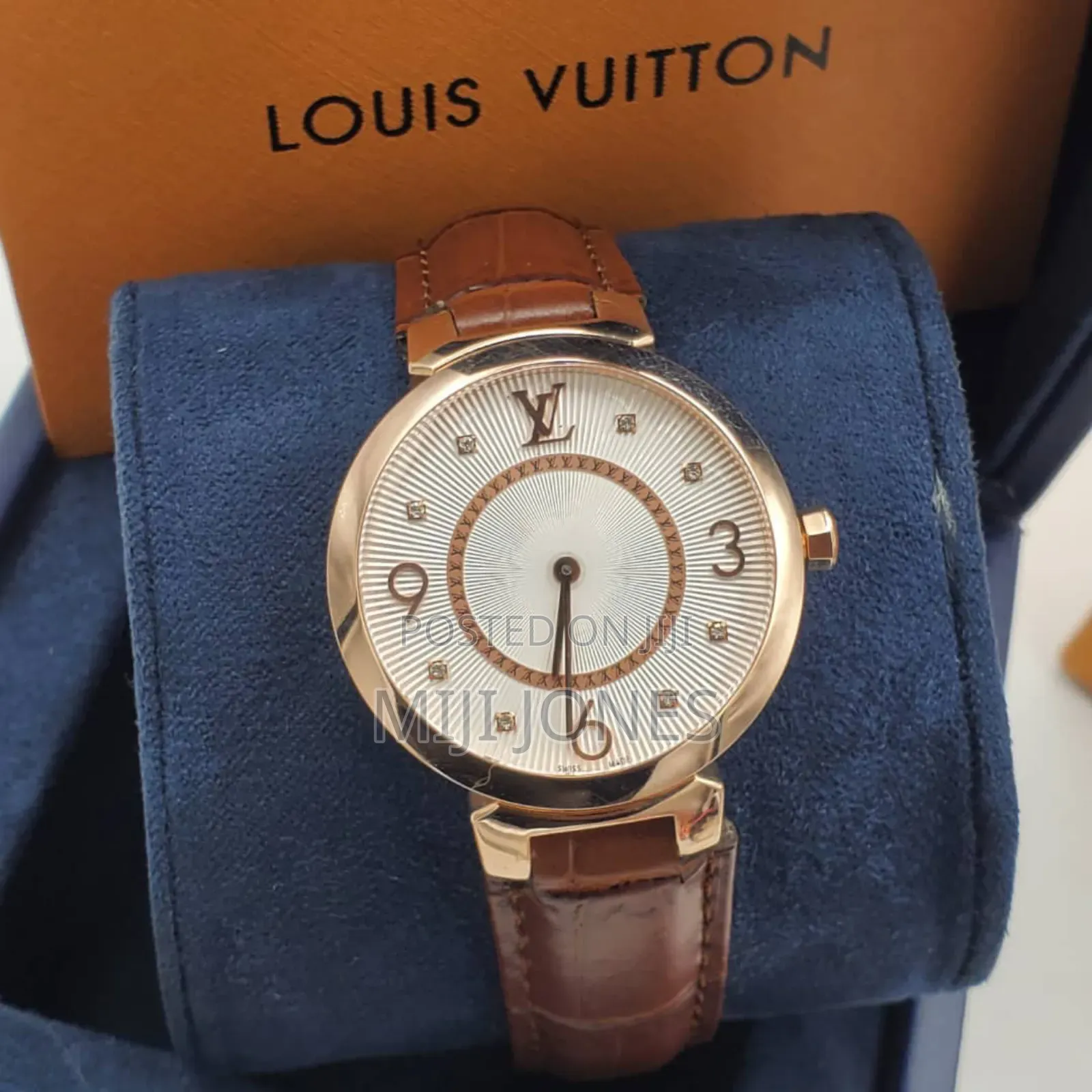 Lv Female Leather Watches