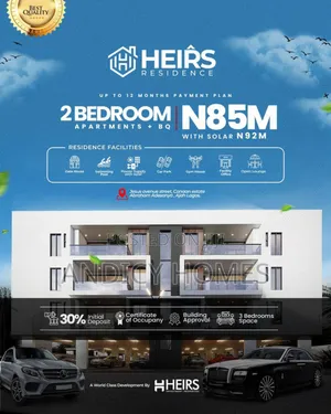 2bedroom Apartment With Bq at Abraham Adesanya