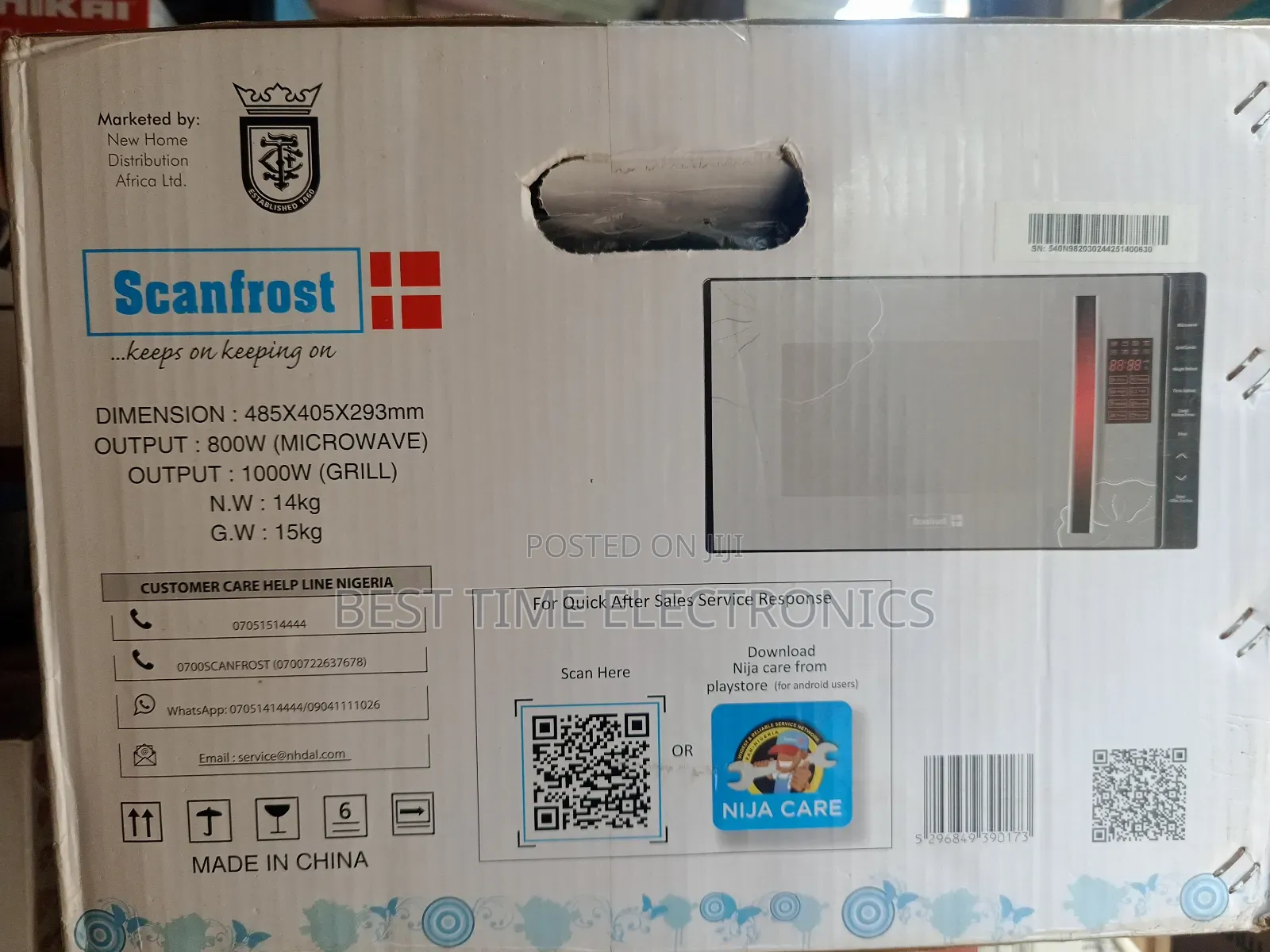 Scanfrost 23l Microwave/Grill