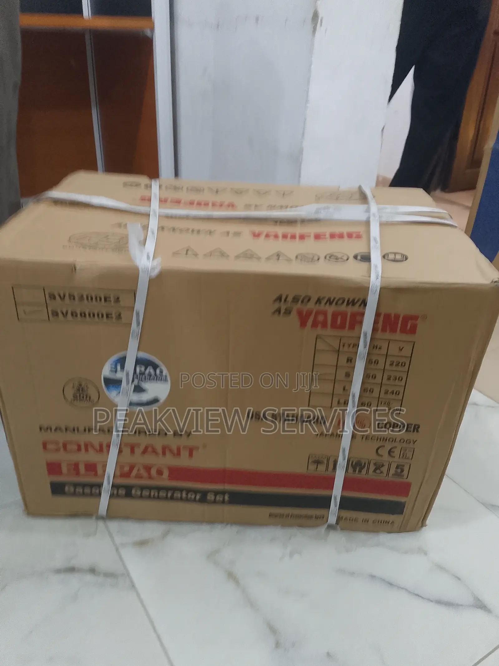 Elepaq 4.5kva Generator - Automatic Key Start Low Fuel
