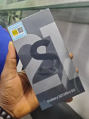 New Samsung Galaxy S21 Ultra 5G 512 GB Silver