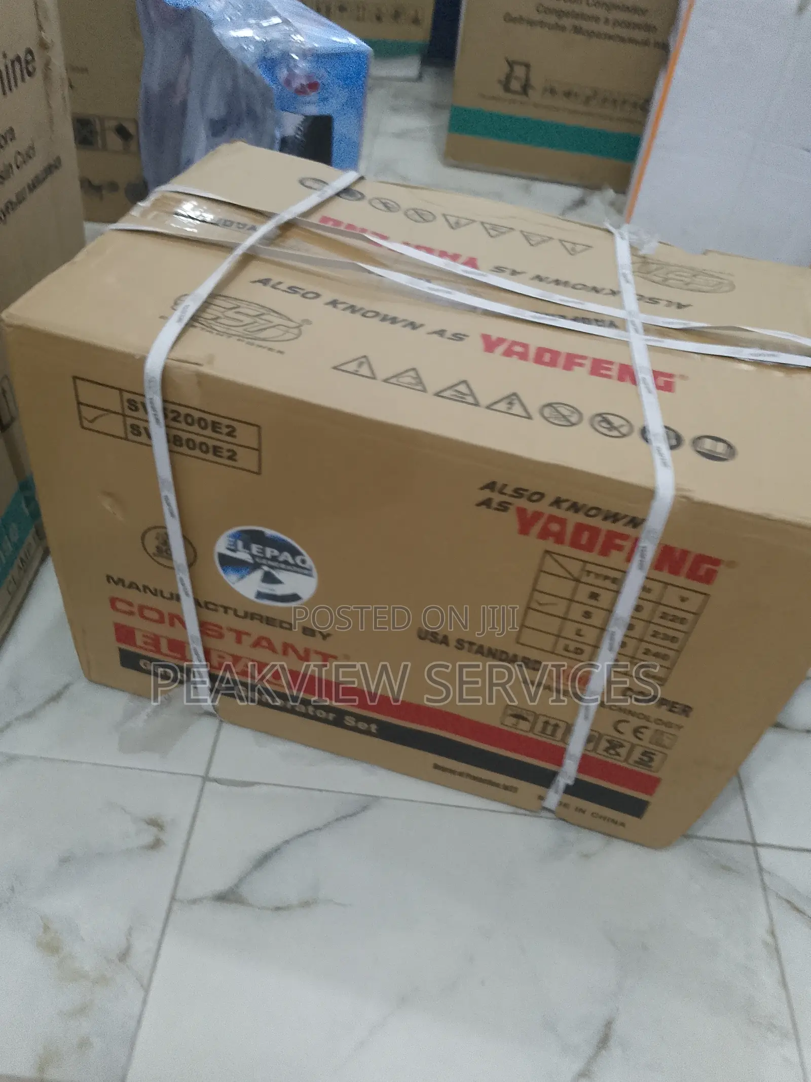 Elepaq 4.5kva Automatic Generator - Key Start Avr Protecti
