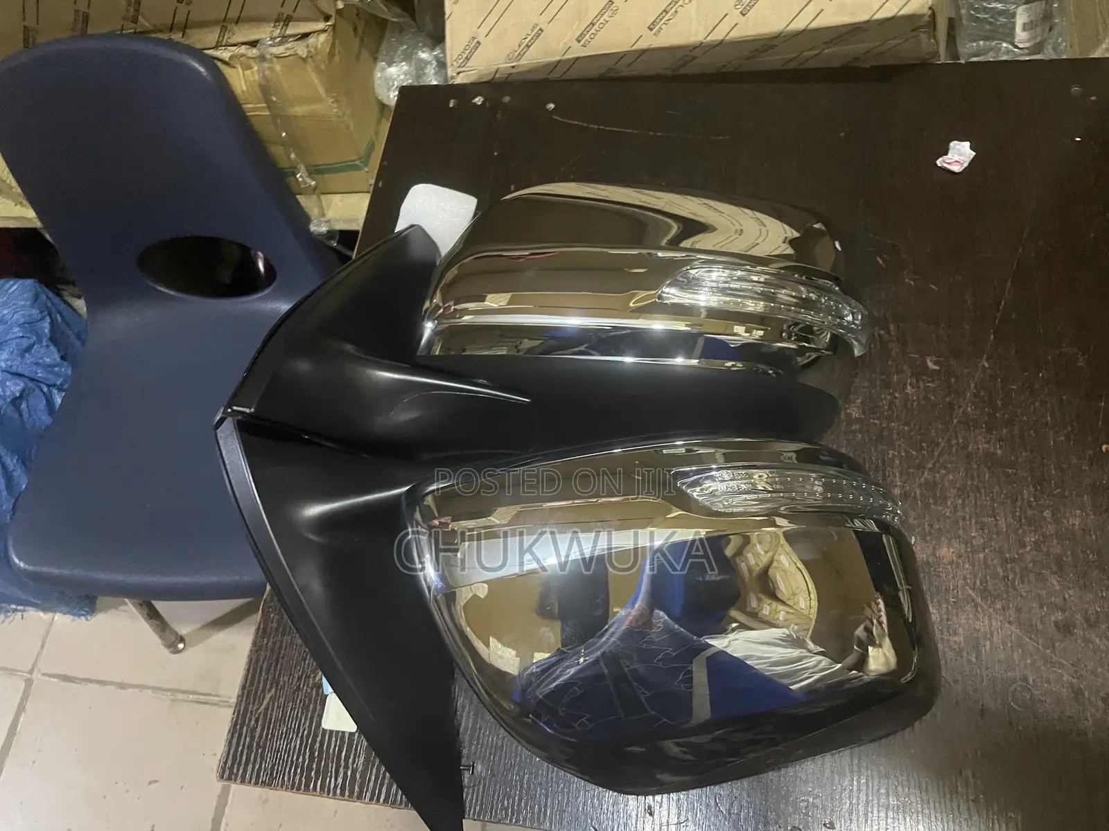 Side Mirror Prado Stainless