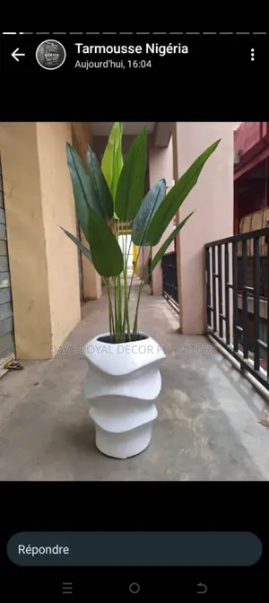 Unique Vase And Flower