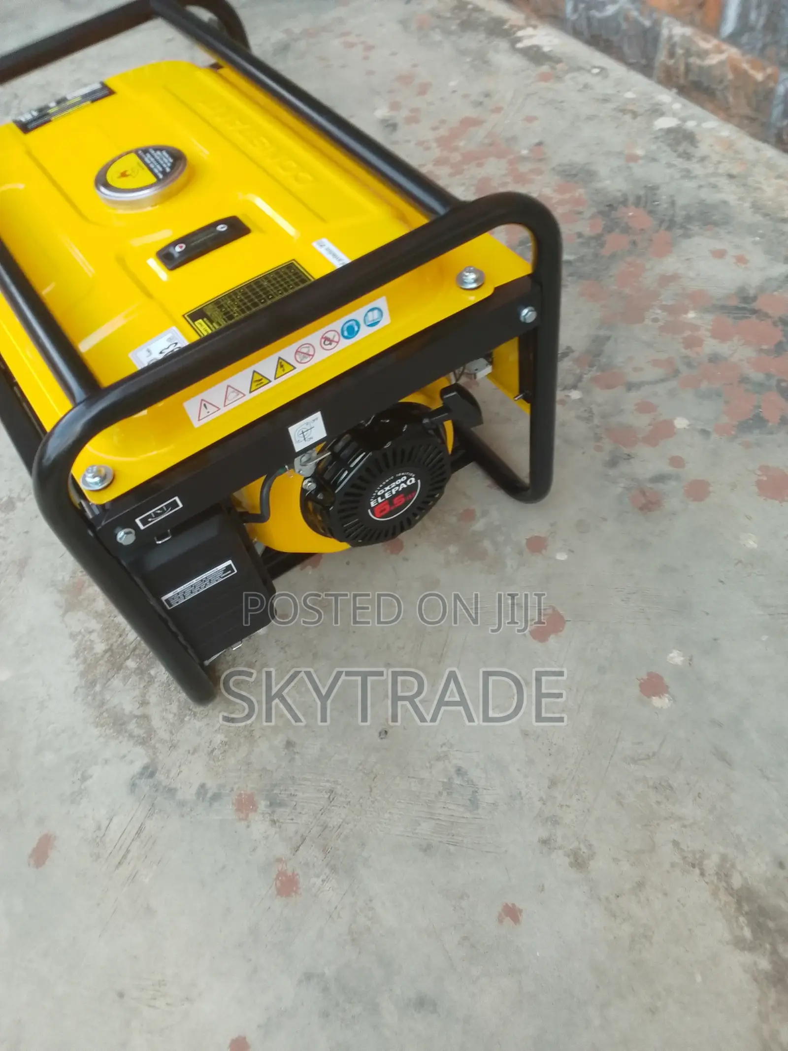 Advanced Sv6800e2 (Elepaq) Constant 4.5kva Generator + Key