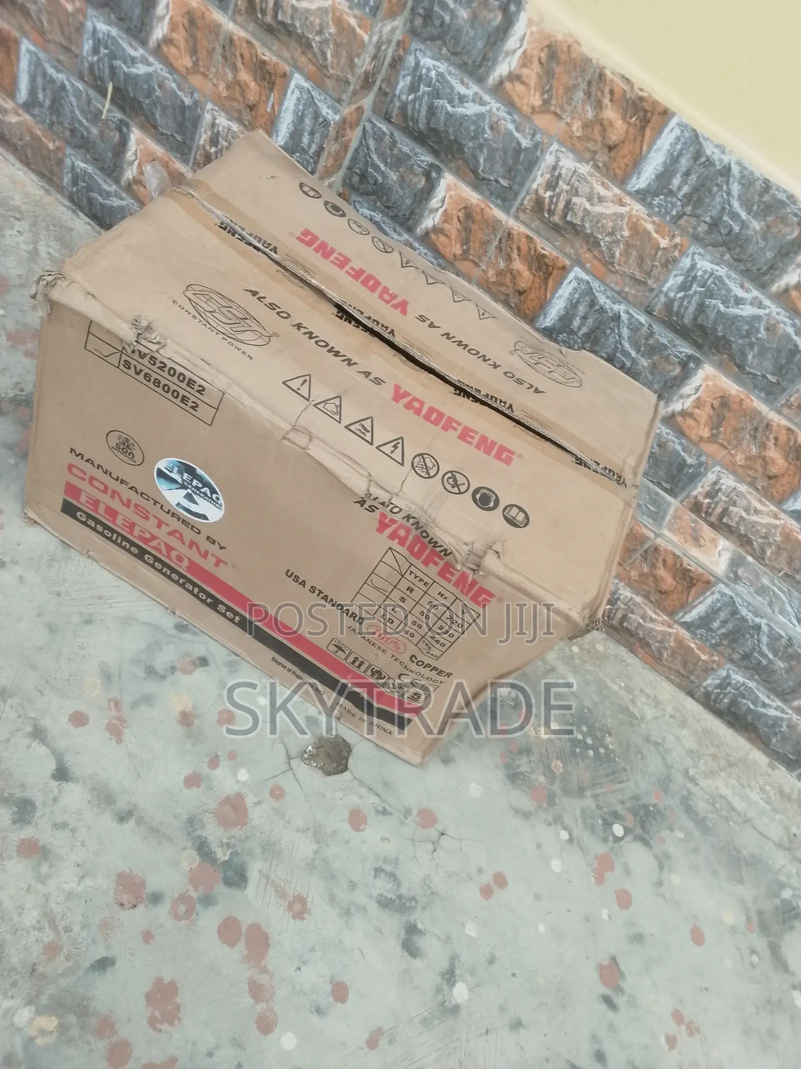 Advanced Sv6800e2 (Elepaq) Constant 4.5kva Generator + Key