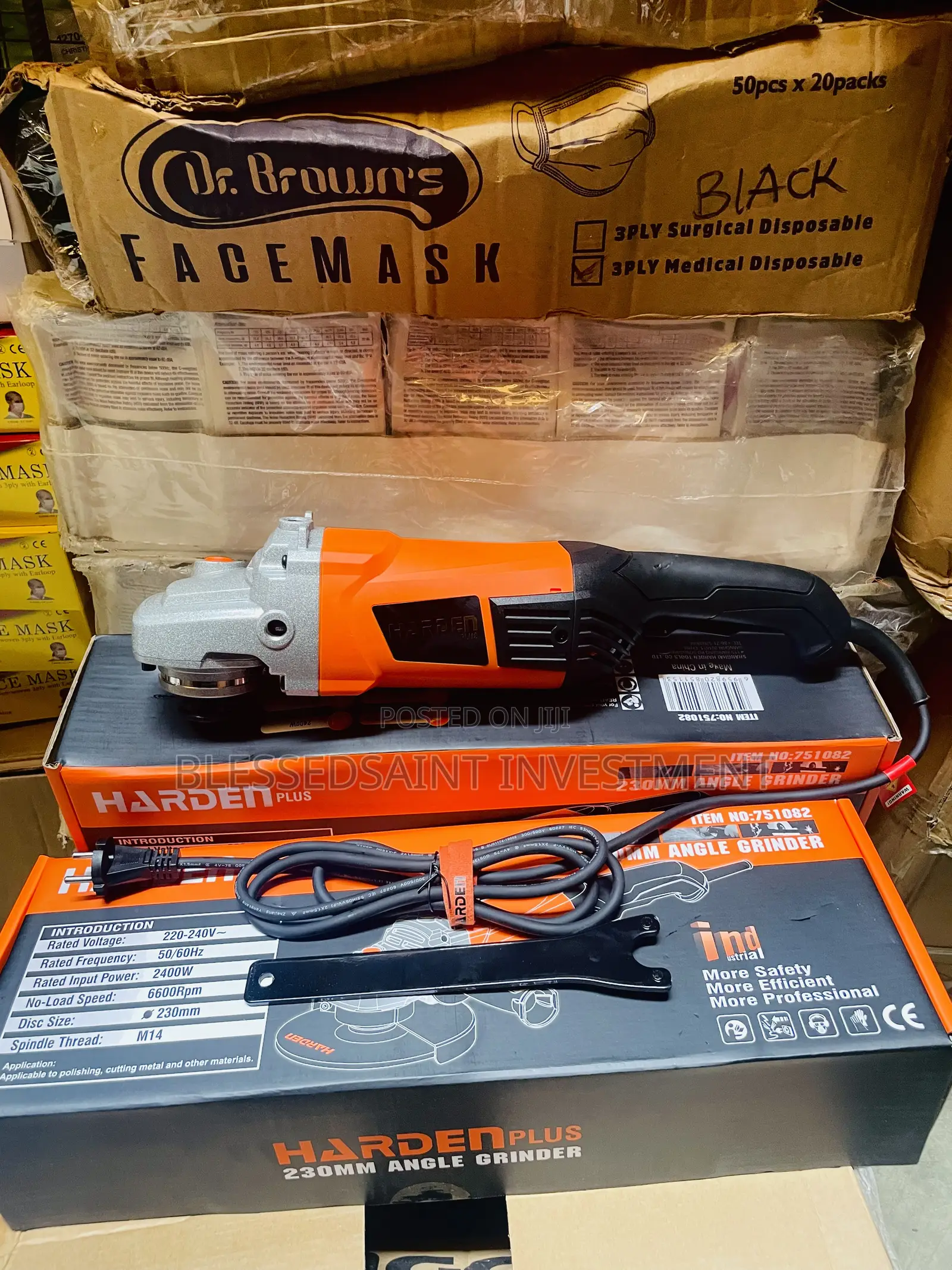 Harden Grinding Machine 2400w
